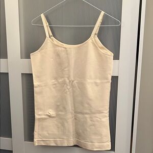Shapermint, 2XL, Cream Sleeveless Cami